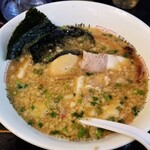 塩そば専門店 桑ばら - 渡蟹と甘エビの豚骨つけそば