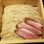 ラーメン巌哲 - 鴨蒸籠＋鴨ロース