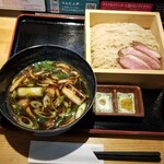 ラーメン巌哲 - 鴨蒸籠＋鴨ロース