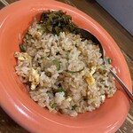 くるめラーメン ぼたもち - セットの半チャーハン