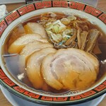 麺屋 あら関 - あっさり煮干し＋バラチャーシュー