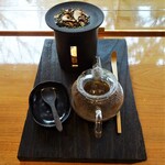 アルカナイズ - 朝食：ほうじ茶とキノコのドレッシング～茶香炉～