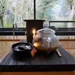 アルカナイズ - 朝食：ほうじ茶とキノコのドレッシング～茶香炉～