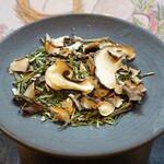 アルカナイズ - 朝食：ほうじ茶とキノコのドレッシング～茶香炉～