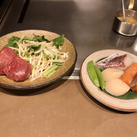 宮崎尾崎牛 鉄板焼き 吟 梅田ヒルトンプラザウエスト - 