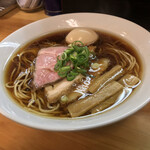 らぁ麺 はんにゃ - らぁ麺 はんにゃ(岡山県岡山市北区野田屋町)特製醤油中華そば 1,050円