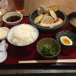 Sengyo Komeko Tempura Anone - 米粉の天ぷら定食
