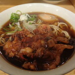 一〇そば - かき揚げB＋生たまご