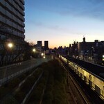 一〇そば - 夜明けです