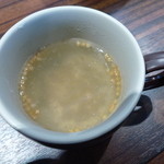 Inaho - 武州豚しゃぶランチ(1,050円)～出汁で作ったスープ