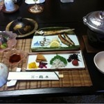 Ryou Tei Ryokan Rinsui - 朝ごはんから飛ばしてます。