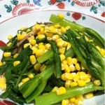 御田町 桃の木 - 台湾B菜とゴールドラッシュ。