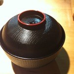 寿司バール Gyosai - アオサのお汁