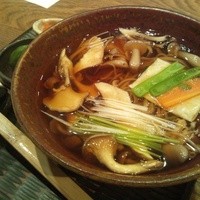 九つ井 玉川店 - 秋野菜 温そば   1600円