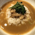 鴨出汁中華蕎麦 麺屋yoshiki - 金目鯛白湯そば＋プチライス