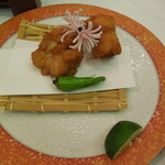 大和屋本店 - 河豚の唐揚げ