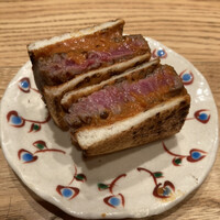 焼肉すどう 春吉 - 【写真⑨】シャトーブリアンのサンド