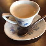 cafe きなり - コーヒー。
            たったの＋70円でドリンク付きに。お得！