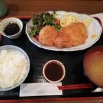 大衆酒場　匠 - 三元豚カツ＆チキンクリームコロッケ