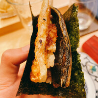 鮨よしかわ 恵比寿 - 鰻ドッグ