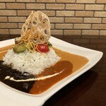 グランカフェF - 3種のバターチキンカレー