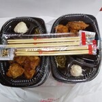 ほっともっとグリル - 唐揚げ弁当￥340