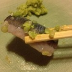 秋刀魚の刺身  北海道産