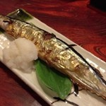 田舎亭ふたりしずか - さんま塩焼…600円