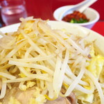 ラーメン二郎 - ヤサイ（そのまま）