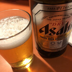 Kame hachi - 瓶ビール550円