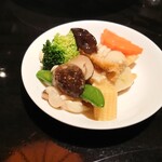 廣東料理 民生 - 帆立と野菜のあっさり炒め