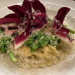 パッソ・ア・パッソ - リコッタチーズとモッツァレラのラビオリ