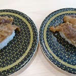 はま寿司 - 牛カルビ100円x２