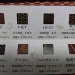 パティスリー QBG - これがチョコの種類です