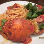 イル フォルノ - カニとトマトのパスタ・とりわけ