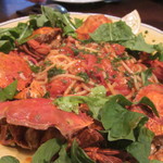 イル フォルノ - カニとトマトのパスタ