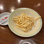 まるまつ - ポテトは198円。