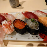 鮨 肴舞 - ランチ握り1500円時