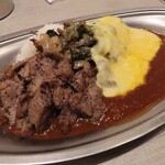 J.S. CURRY - ラフカットステーキ＆チーズカレー(200g)