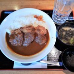 酒蔵天狗 - チキンカツカレーライスセット600円