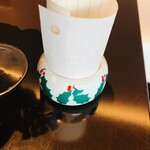 ショコラティエ マサール - 伝票入れもクリスマス