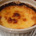 ラ・ブーシェリー・デュ・ブッパ - お通し　イノシシ肉がびっしりのグラタン