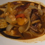 ラ・ブーシェリー・デュ・ブッパ - 千葉県産の猪のクスクス　カレー風味