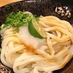 はなまるうどん  - すだちしょうゆうどん
（中）420円