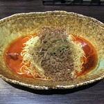 中華そば くにまつ - 汁なし坦坦麺 4辛 580円(税込)