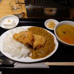 チキンキッチン - 大山鶏のカツカレー定食（大盛無料）　890円（税別）