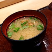 鮨 石島 - 味噌汁 202102