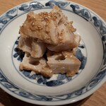 蕎麦屋 にこら - 新蓮根胡麻和え