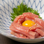 一華 - 本マグロのユッケ
