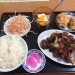 中華食彩 錦琳 - 黒酢豚定食